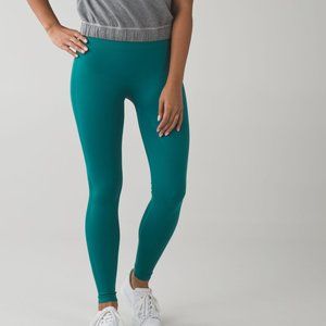 Lululemon Zone In Tight in Forage Teal EUC